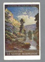 CHEMIN  DE FER DE L'ETAT, LA SUISSE NORMANDE, 0 1919