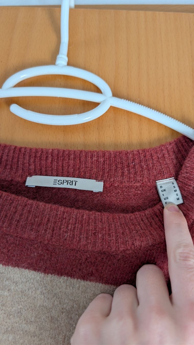 Maglioni & Felpe: Esprit Strickpullover, Grösse S, rot-beige gestreift – Nuovo (secondo la descrizione) da Birrwil venduto da dan_jdw7 1