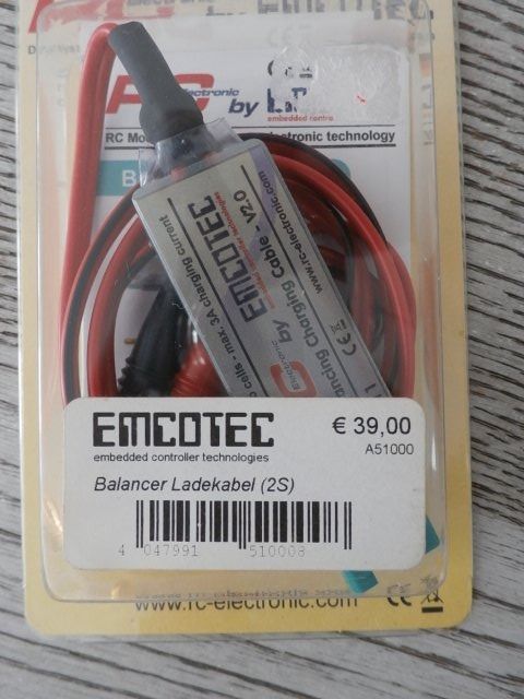 Accus, Chargeurs & Blocs d'alimentation: Balancer Ladekabel (2S) – Neuf avec emballage d'origine à Würenlingen par Delfinli1