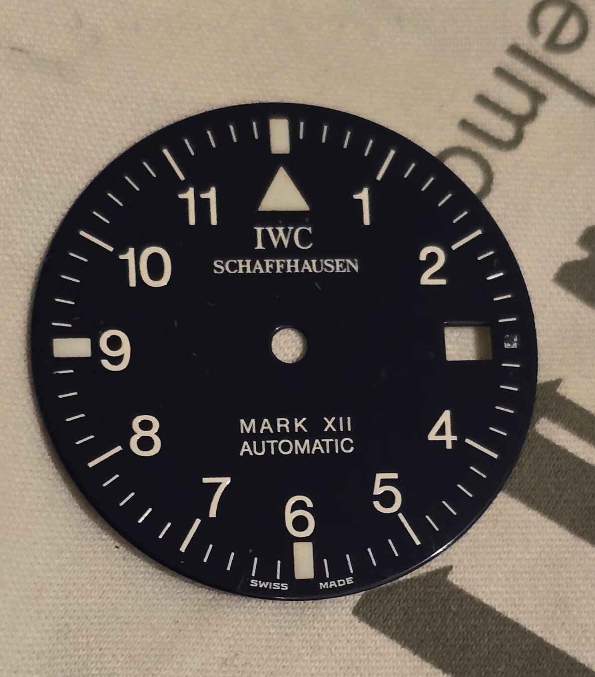 IWC Orologi: Cadran IWC Mark XII Automatic  nice condition  – Usato da Grand-Lancy venduto da Montre-Swiss 5