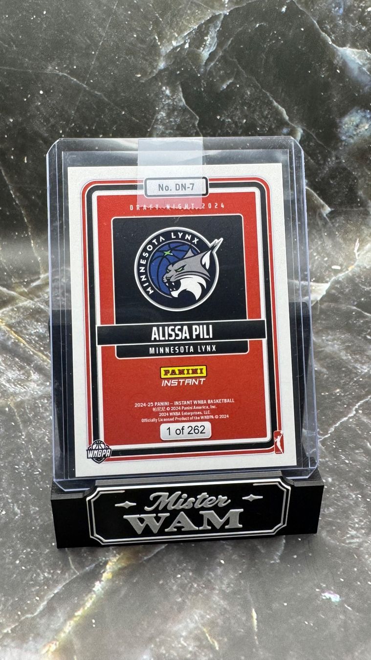 Topps Carte collezionabili: WNBA Alissa Pili 2024 Panini Instant – Nuovo (secondo la descrizione) da Grenchen venduto da marc_wilhelm 1