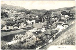 WASEN im Emmental ins Dorf ca. 1915 (BE)