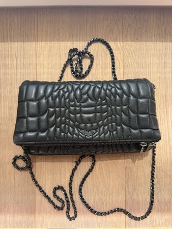 Sac bandoulière noir Zadig & Voltaire femme cuir