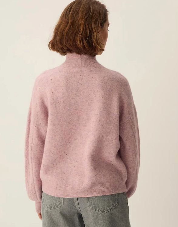 Des Petits Hauts Pullover & Sweatshirts: Des Petits Hauts Dino Alpaka-Pullover rosa – Gebraucht aus Zürich von fra_f68d 2