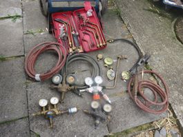 Autogen 🤩 Schweissbrenner Set Lorch+ grosser Flaschenwagen