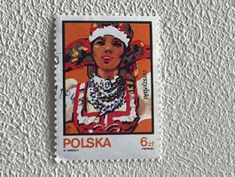 Polen Briefmarke