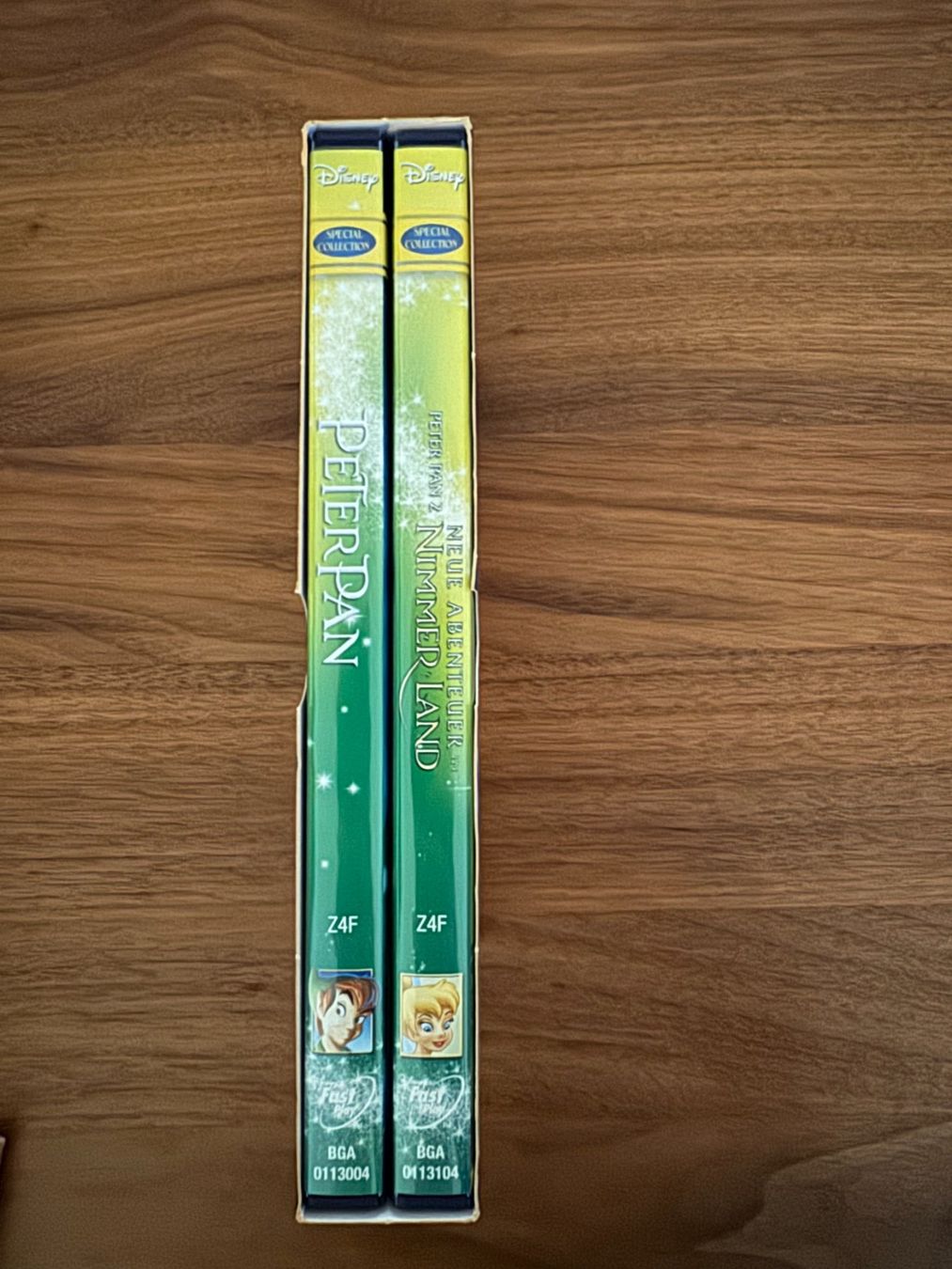 Alle DVDs: Disney Peter Pan Teil 1 und 2 - DVD – Gebraucht aus Winterthur von Malve00 1