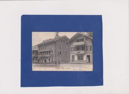 Carte Postale Morgins - bazar et boucherie - Valais