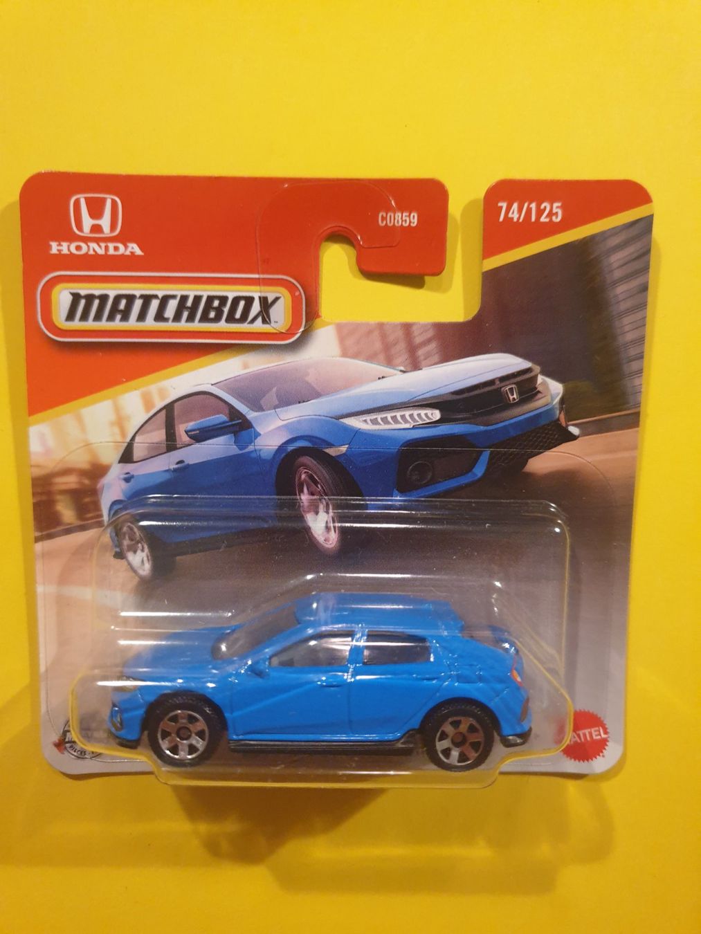 Matchbox Modellautos: Matchbox 2017 HONDA CIVIC HATCHBACK – Neu und originalverpackt aus Oftringen von Rotor