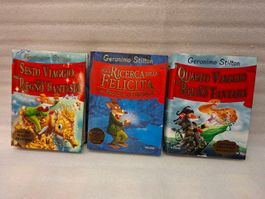 3 Libri Geronimo Stilton Regno della Fantasia