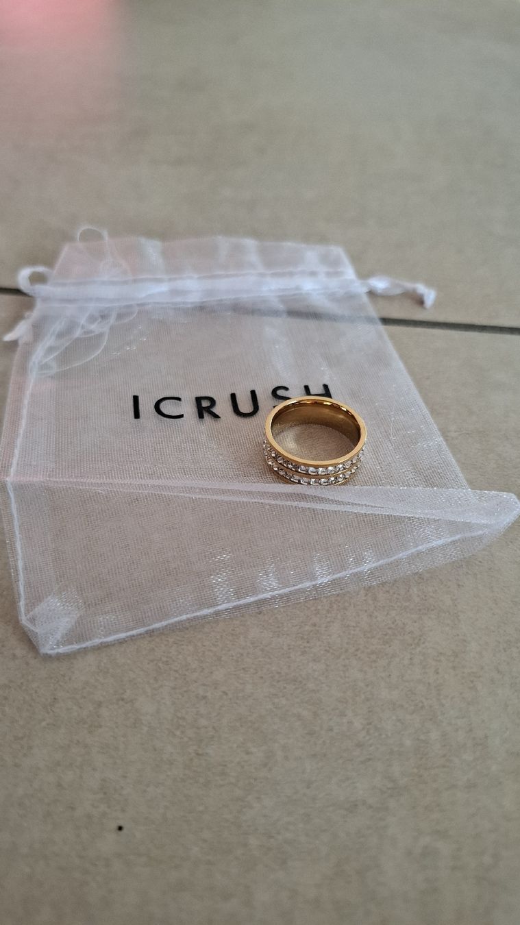 Ringe: Icrush Double Glow Ring – Neu (gemäss Beschreibung) aus Rickenbach b. Wil von VeryLovelyThings