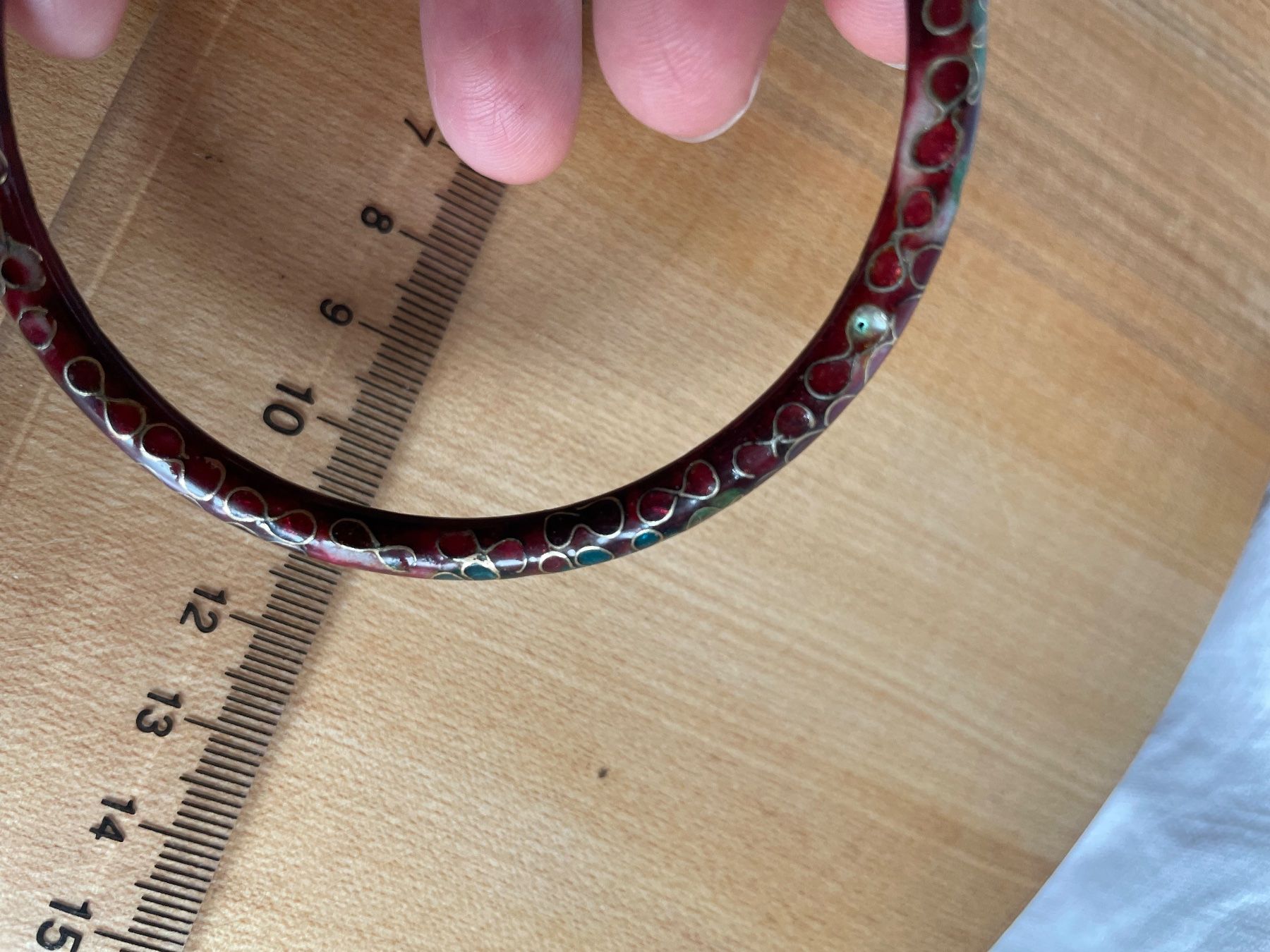 Bracciali & Braccialetti: Armreif, China, Emaille, Cloiconné – Usato da Köniz venduto da kupu-kupu 1