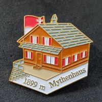 V609 - Pin Berghütte Alphütte Mythenhaus