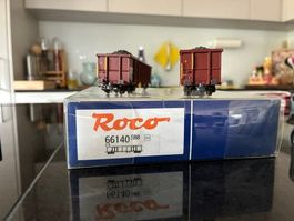 Roco 66140 SBB Güterwagenset mit Kohle, 2 Stück