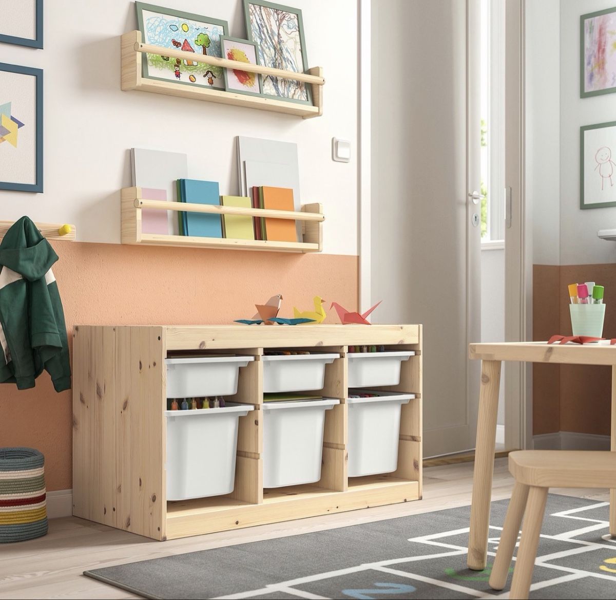 Ikea Étagères: Meuble rangement bois – D'occasion à Châtelaine par sof_zlw7