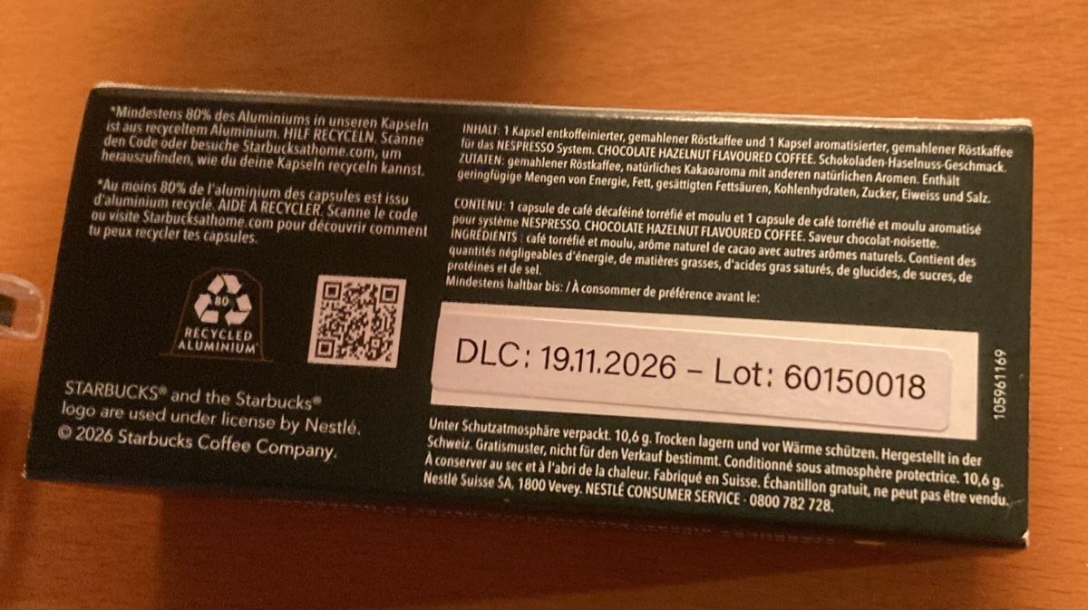 Nespresso Cibi & Specialità: STARBUCKS NESPRESSO Kapseln  – Nuovo e nell'imballaggio originale da Pitasch venduto da brunic28229 2