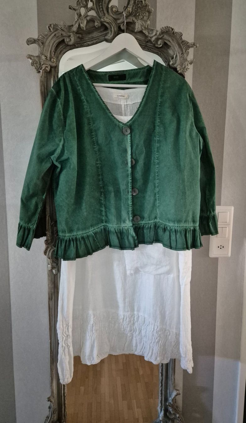 Jacken: Jacke Bluse Gr. 3 grün – Neu (gemäss Beschreibung) aus Tagelswangen von GABGABFI