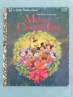 Vintage Kinderbuch Mickey's Christmas Carol DiSNEY englisch