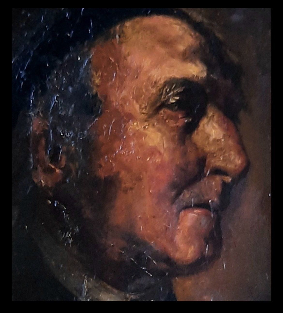 Dipinti: Fesselndes Porträt von Josef Danhauser – Usato da Basel venduto da PAUL_ART 1