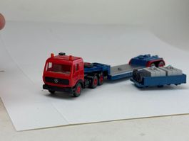 SG-Wiking Mercedes Schwertransporter rot/blau