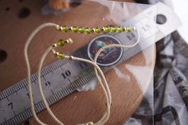 Armband Olivin   Verstellbar    Fein