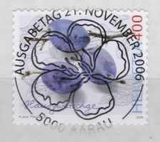 2006, DAUERMARKE, ALTE OBSTSORTEN, HAUSZWETSCHGE, ET-VOLLSTE