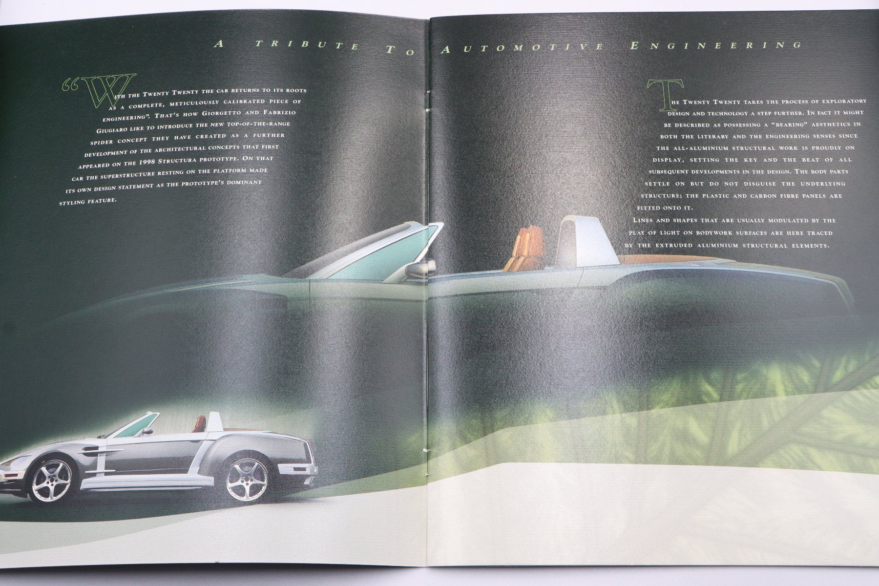 Aston Martin Documents: Aston Martin Giugiaro 2001 Prospekt – D'occasion à Bühl b.Aarberg par Collectorpassions 2