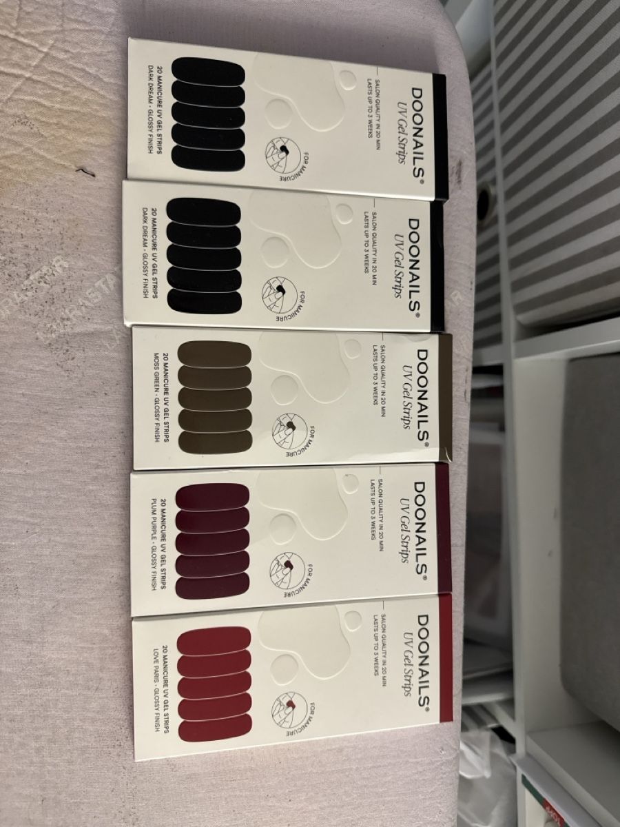 Künstliche Fingernägel: DOONAILS UV Gel Strips Set – Neu (gemäss Beschreibung) aus Künten von PippilottaKunterbunt