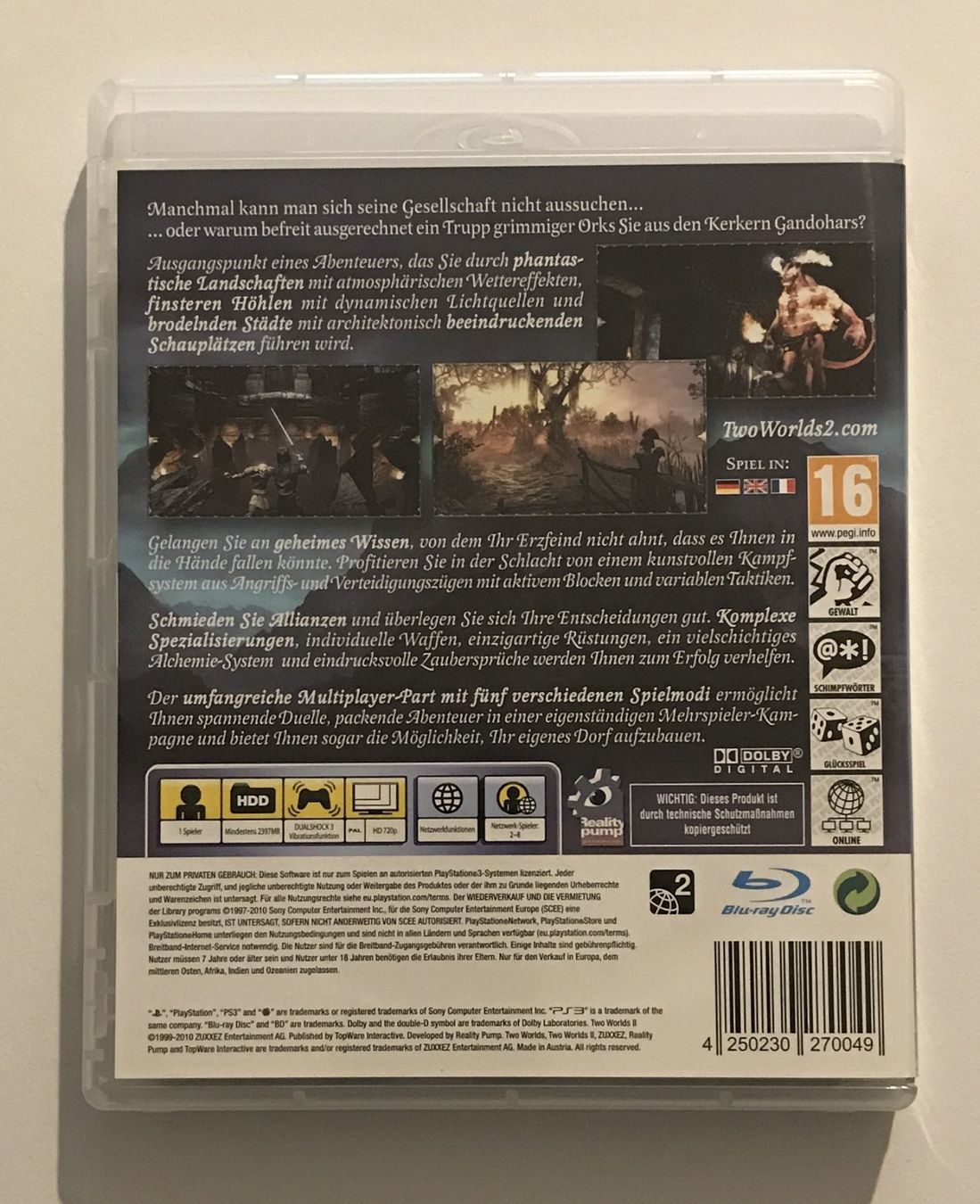 Giochi: PS3 - Two Worlds II – Usato da Allschwil venduto da Bullach 2