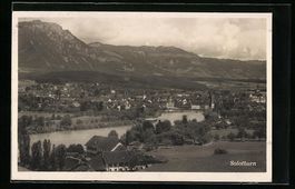 Solothurn, Gesamtansicht mit Bergpanoram