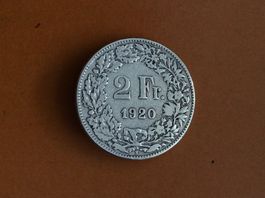 2 francs  1920  Belle