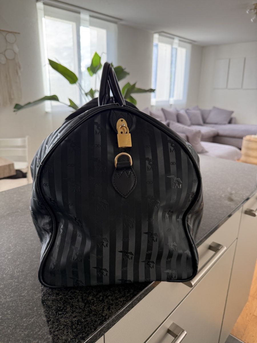 Maison Mollerus Borse: Maison Mollerus Reisetasche, Schwarz, Gross – Usato da Niederwangen BE venduto da naniina 3