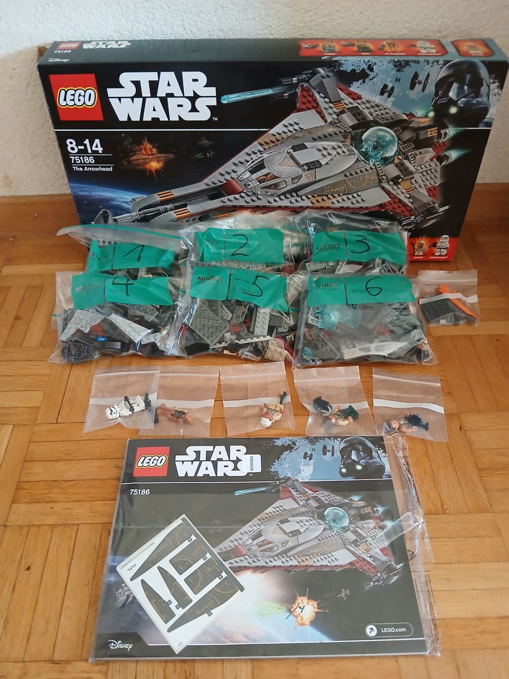 Lego Jeux de construction: LEGO Star Wars The Arrowhead 75186 – D'occasion à winterthur par Mahir92 1