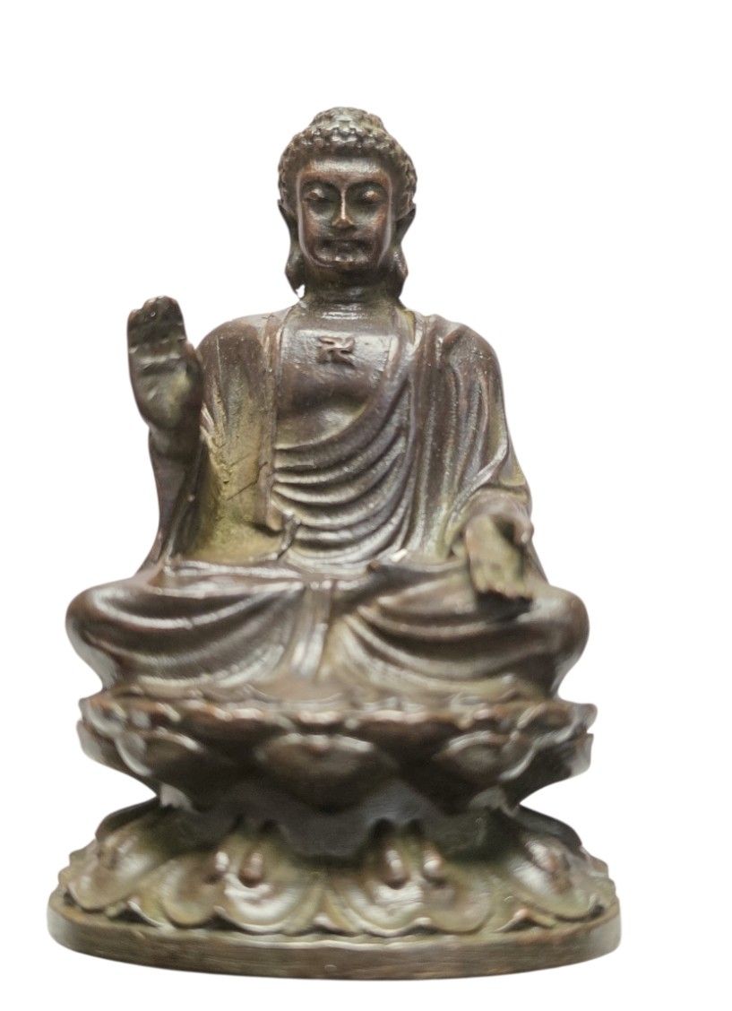 Sculture & Statue: Boudha Tibetain en bronze – Nuovo (secondo la descrizione) da Vernier venduto da 19pigments