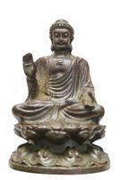 Boudha Tibetain en bronze