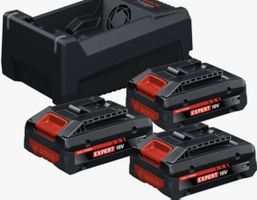 BOSCH EXPERT Set 18V 3 Akkus + Ladegerät NEU