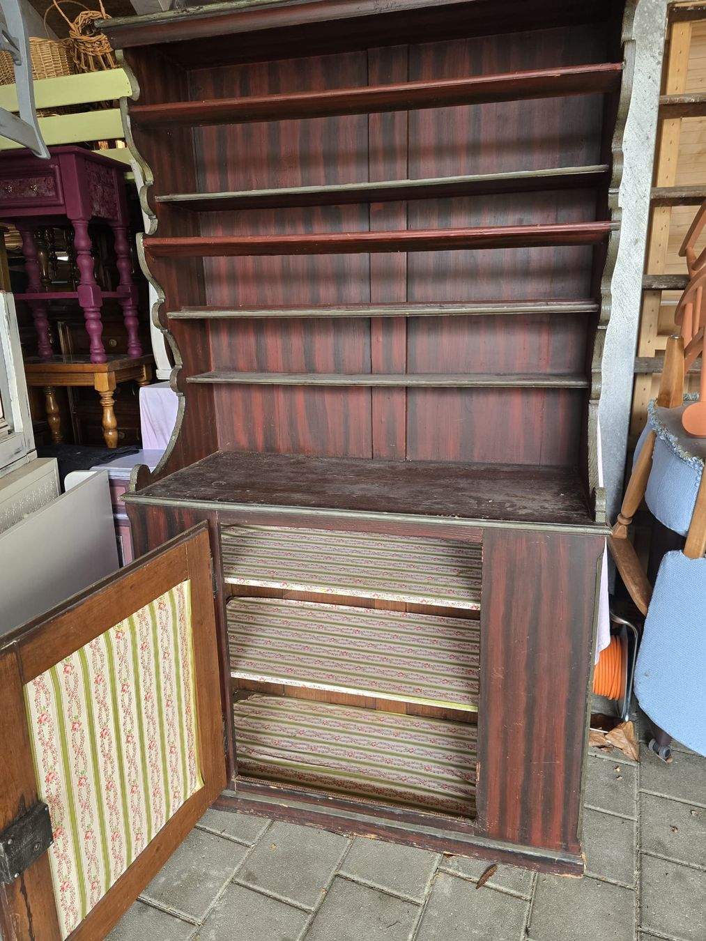 Schränke: Antikes Bidermeier Küchenschränkli – Gebraucht aus Gerolfingen von Aloehp 2