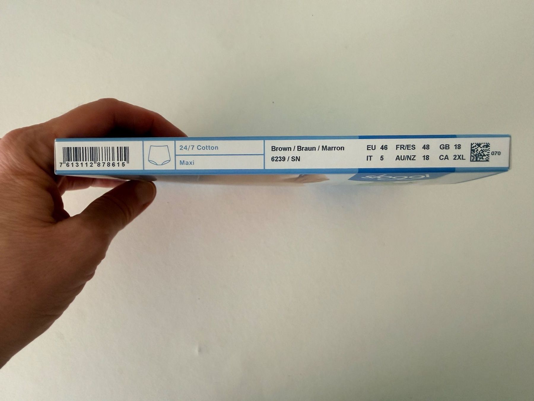 Sloggi Sonstige Unterwäsche: SLOGGI, Slip MAXI Cotton, Grösse 46, Farbe Braun – Neu und originalverpackt aus Rudolfstetten von gst_g7xl 1