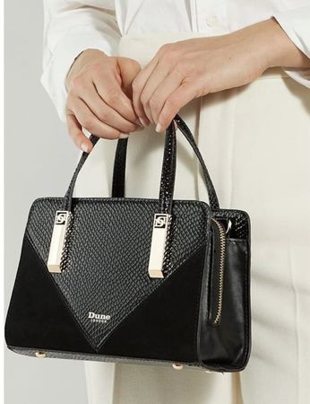 Handtasche schwarz - Dune London (neu)
