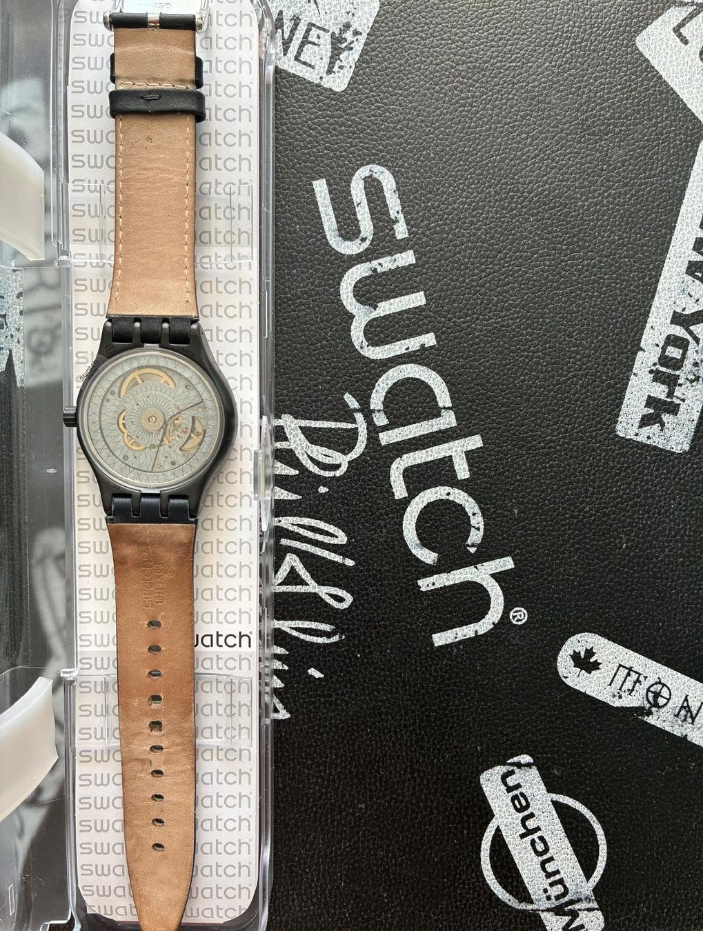 Swatch Orologi: Swatch Uhr Automatic Sistem PILOTE YIB404 – Nuovo (secondo la descrizione) da Orpund venduto da Dracaris77 1