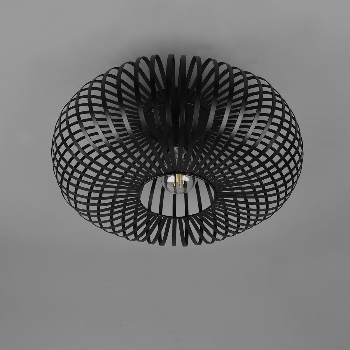 Kronleuchter & Deckenlampen: Deckenleuchte, Schwarz, Metall, 40 cm Ø – Neu (gemäss Beschreibung) aus Kreuzlingen von Smart-Light 7