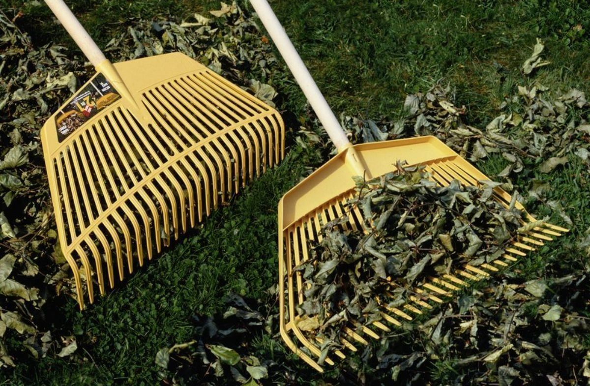 Tutti gli attrezzi: Laubrechen-Gabel Kombigerät /durch wenden wird es eine Gabel – Nuovo e nell'imballaggio originale da St. Gallen venduto da schnaeppchen-preise