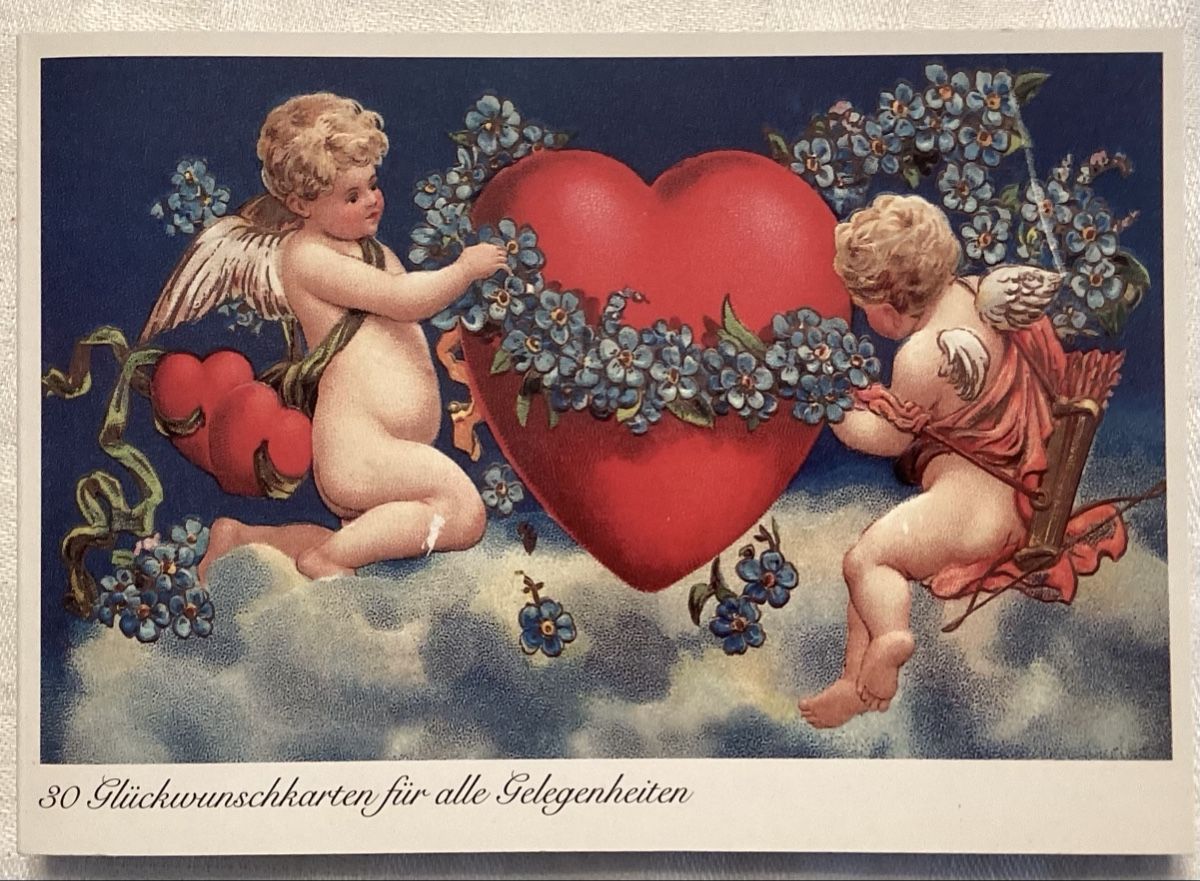 Cartoline postali: Nostalgische Postkarten, Grusskarten/Glückwunschkarten – Usato da Reinach BL venduto da Linda013