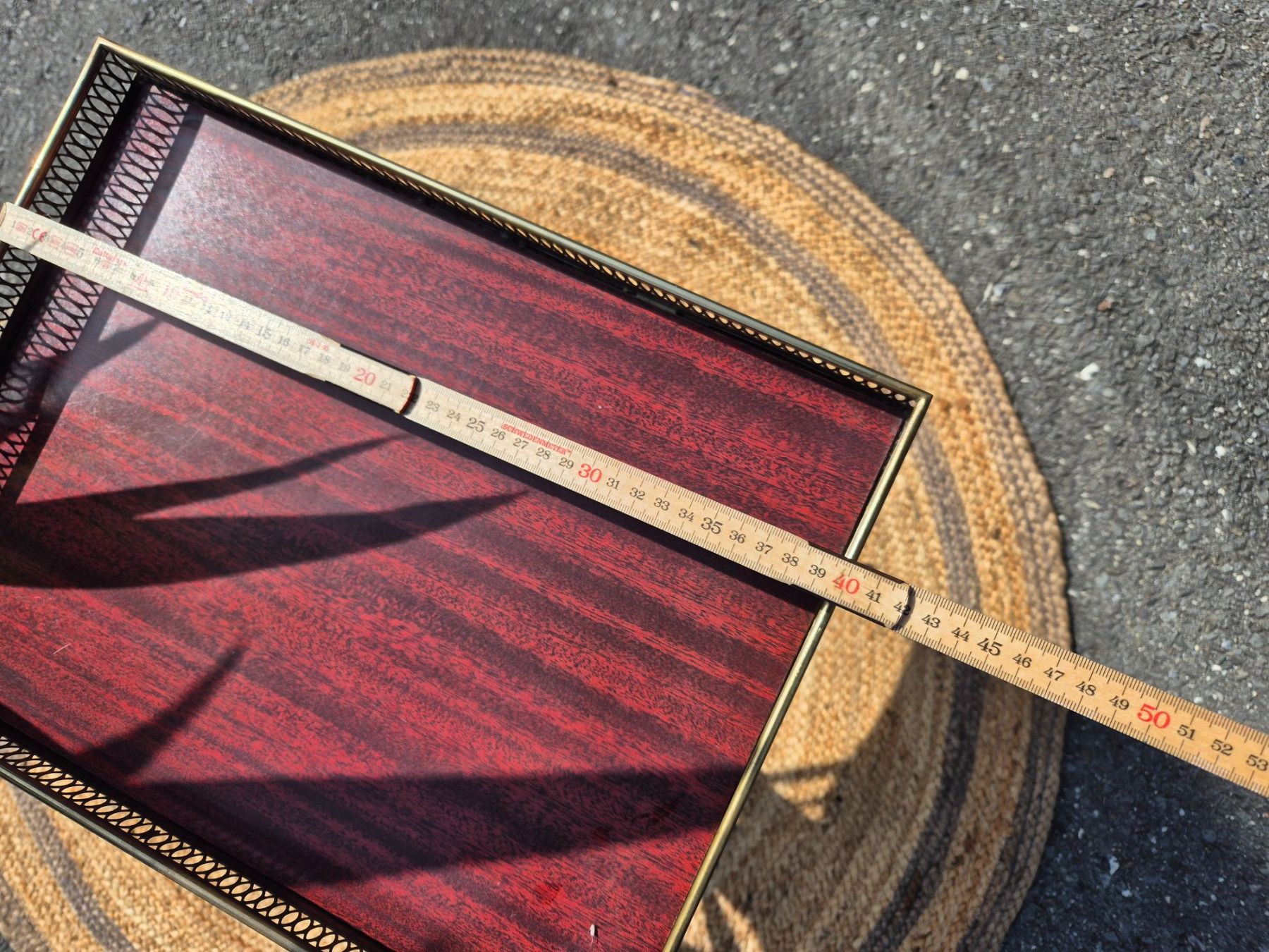 Tavoli: Table d'appoint pliante vintage,  bout de canapé – Usato da Fully venduto da tameab 4