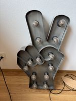 Coole Peace-Lampe
