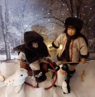 HEIDI OTT 2 ESKIMOS GEHN FISCHEN