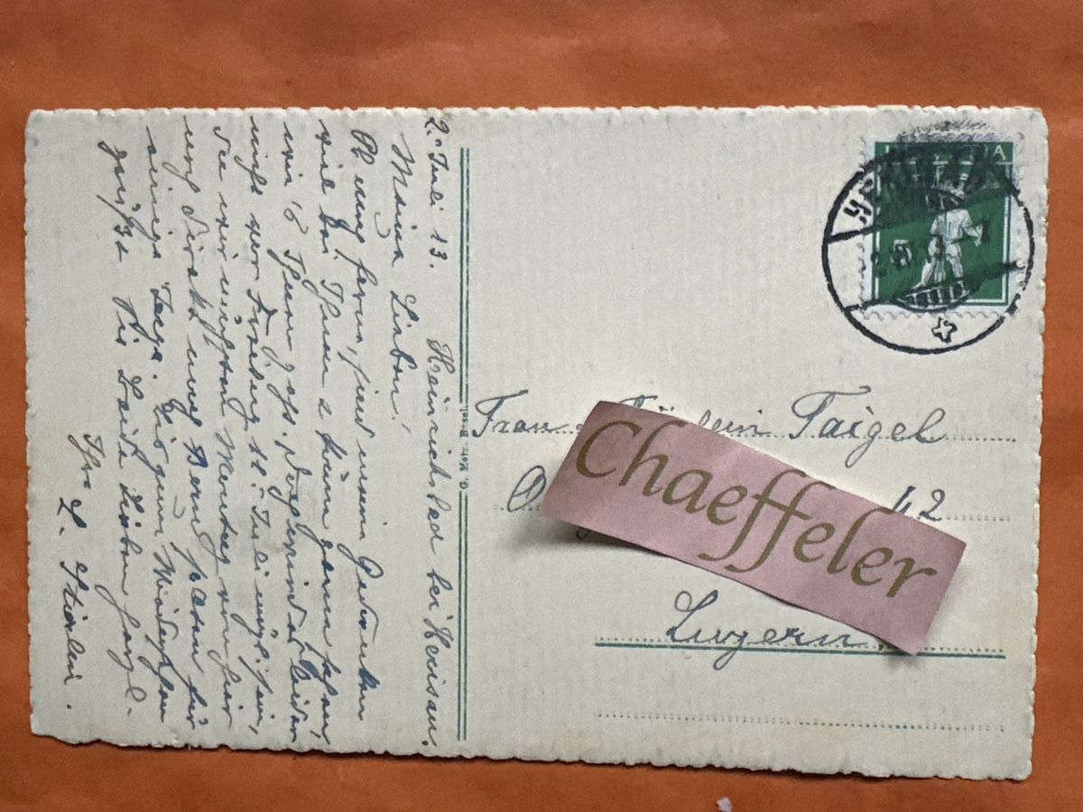 Cartoline postali: 1913 Herisau, seltene, alte Ansichtskarte! – Usato da Zürich venduto da Chaeffeler 1