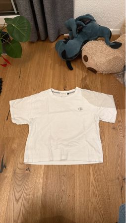 Champion T-Shirt, Grösse M, Weiss, Sportlich und bequem!