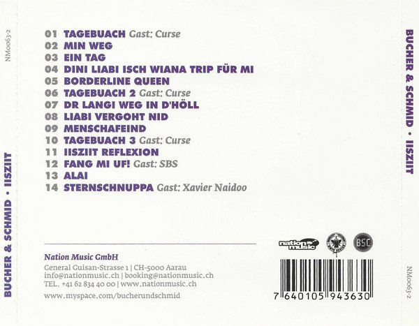 CDs: Bucher & Schmid – Iisziit – Gebraucht aus St.Gallen von jalamusic 1