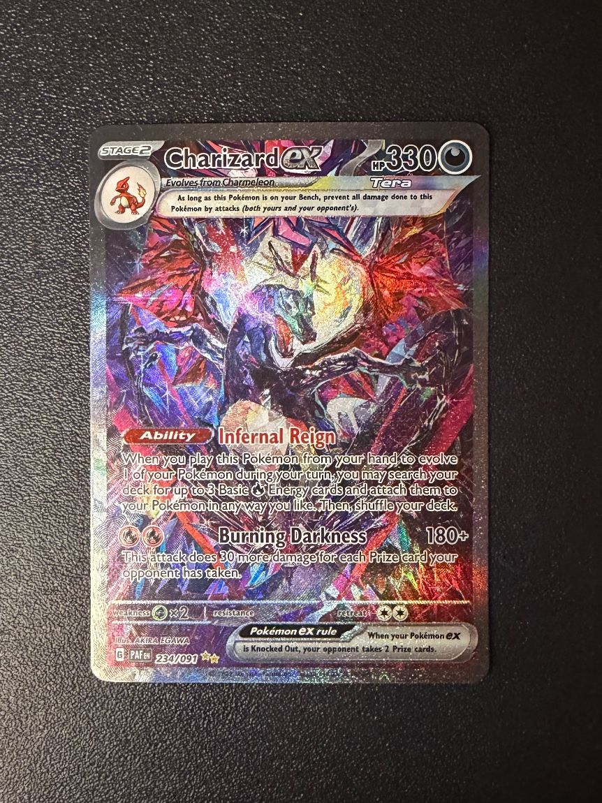 Pokémon Sammelbilder & Trading cards: Charizard ex #234/092 – Neu (gemäss Beschreibung) aus Niedergösgen von SwissPokeCards